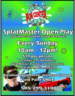SplatMaster Open Play!