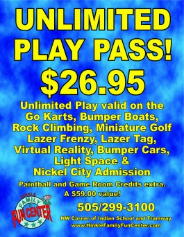 Unlimited Play Pass!