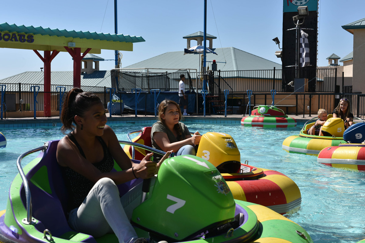 bumperboats Hinkle Family Fun Center